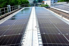 Fotovoltaico su lamiera grecata